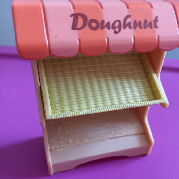 Calico critters Sylvanian families Doughnut store replacement piece stand toy - Picture 5 of 8